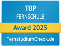 Exzellenter Anbieter 2025 - FernstudiumCheck
