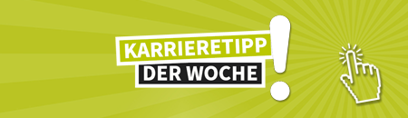 Unser Karrieretipp der Woche: Spare nur für kurze Zeit 25% bei Buchung der Weiterbildung.