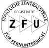 Das staatliche ZFU-Siegel steht für geprüfte Qualität - geprüft werden die gesamten Lehrmaterialien, Prüfungen, Tutoren/Dozenten und die Verträge