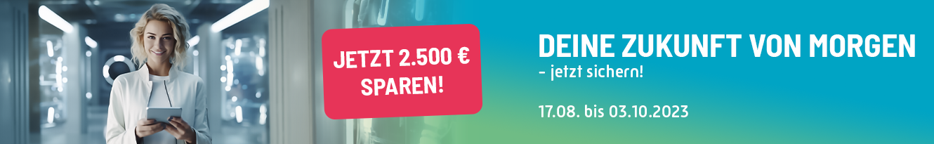 EHiP - Rabattaktion. Jetzt vergünstigte Studiengebühren sichern.