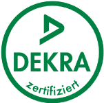 DEKRA - geprüftes und zugelassenes Qualitätsmanagementsystem 