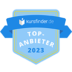 Top-Anbieter 2023 Auszeichnung von Kursfinder.de